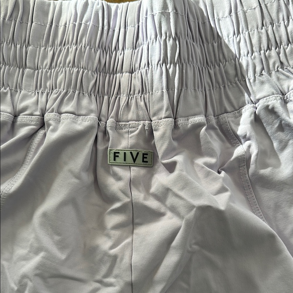 Five Light Purple Elastic Waist Joggers - image 2